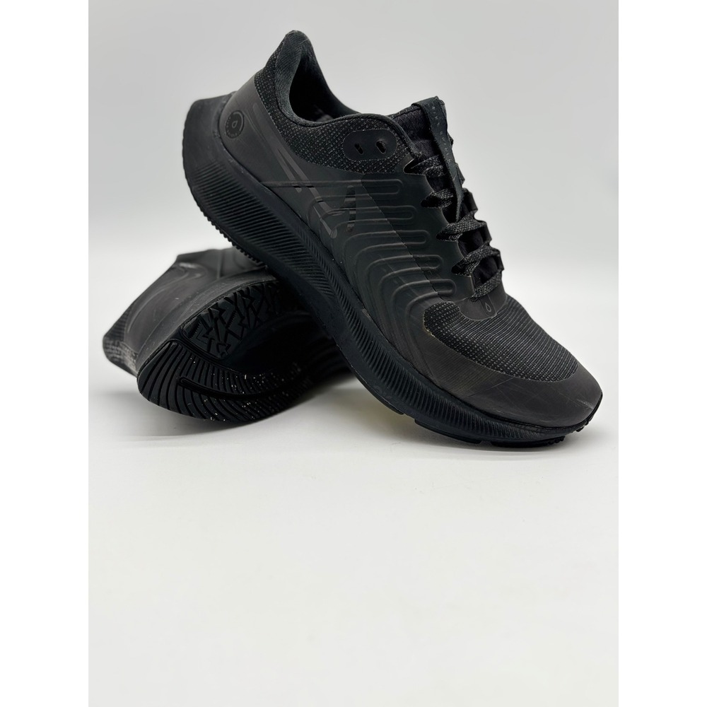 Nike Air Zoom Pegasus 38 Shield Triple Black Running Shoes DC4073-002 Mens 8